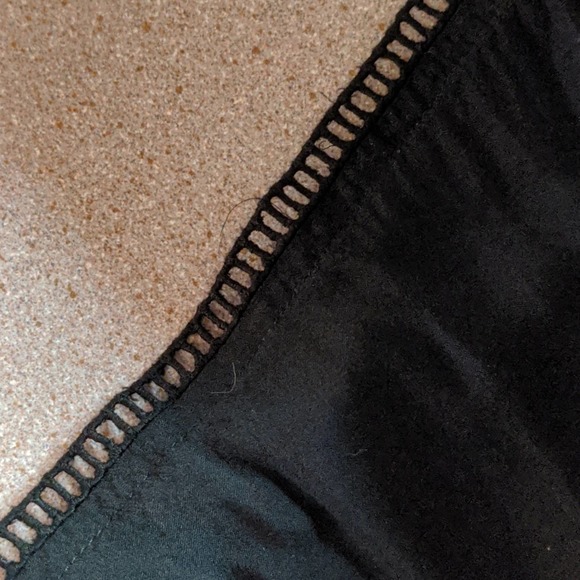 A.N.A embroidered boho black flowy blouse top lrg - Picture 7 of 9